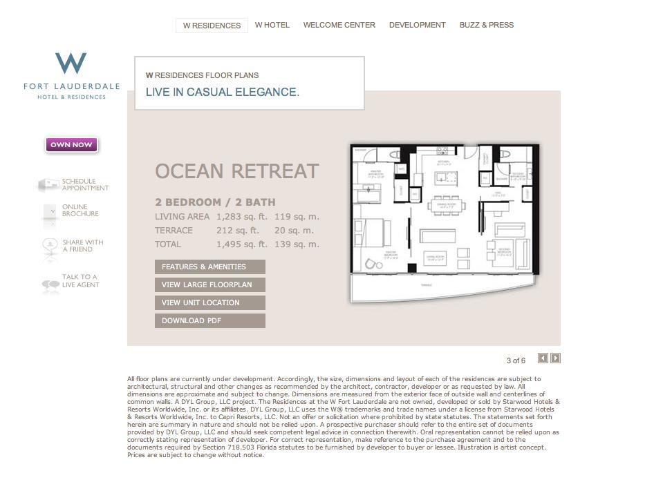 2 Bedroom W Residences Ft. Lauderdale 포트 로더데일 외부 사진